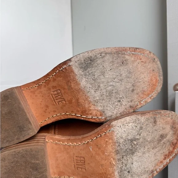 EUC Frye Campus Tan Boots 7.5 - Picture 9 of 9